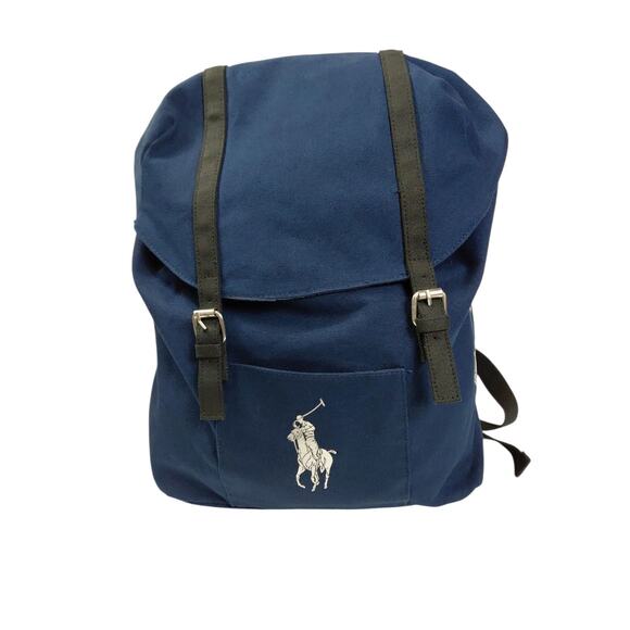 RALPH LAUREN FRAGRANCES Men's Pony World of Polo Backpack Travel Bag, NAVY Read - Picture 3 of 9